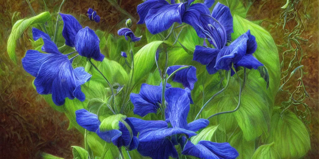 Prompt: fantastic flower, by bob eggleton by kyrickyoung, high detailed, 8 k resolution