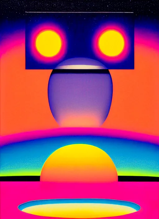 Image similar to night by shusei nagaoka, kaws, david rudnick, airbrush on canvas, pastell colours, cell shaded, 8 k