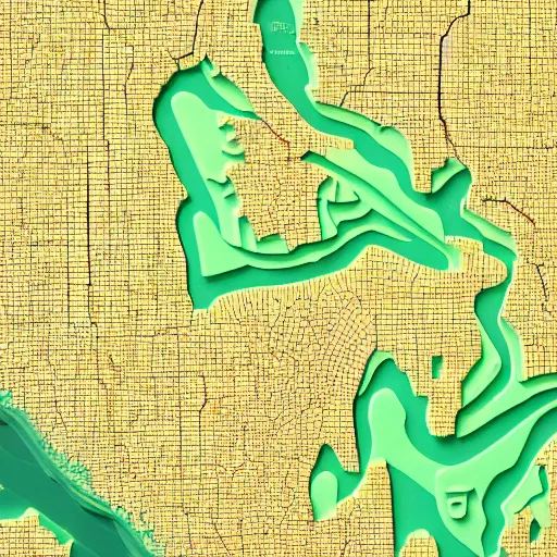 Image similar to picture of 3 - d topographical map of wisconsin ( eos 5 ds r, iso 1 0 0, f / 8, 1 / 1 2 5, 8 4 mm, postprocessed, bokeh )