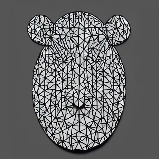 Image similar to a geometric mouse