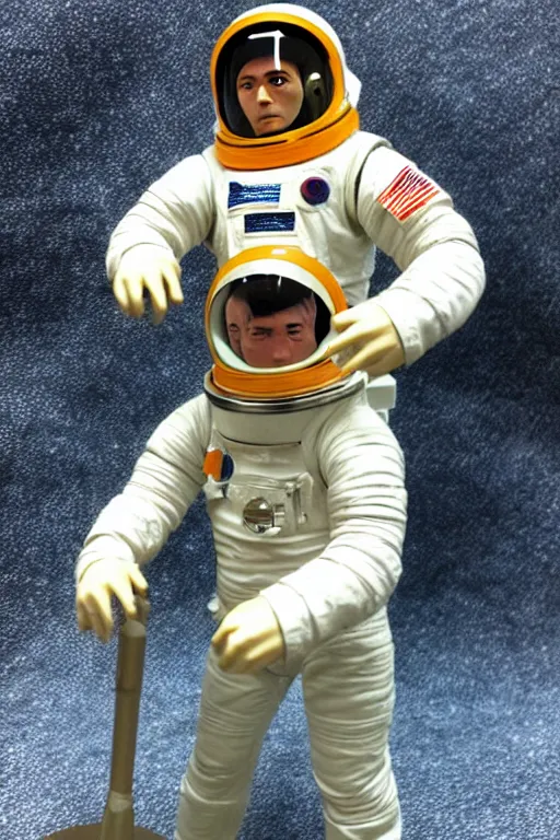 Image similar to collectable action figure 2 0 0 1 a space odyssey astronaut collectable toy action figure