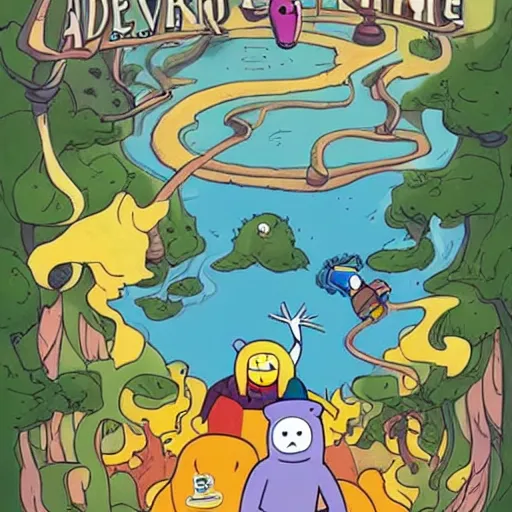 Image similar to adventure time