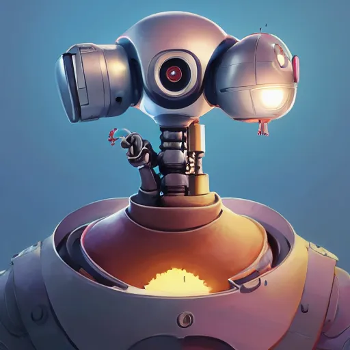 Prompt: Robot with an Onion for a head 4k video game icon design, 2d game fanart behance hd by Jesper Ejsing, by RHADS, Makoto Shinkai and Lois van baarle, ilya kuvshinov, rossdraws global illumination