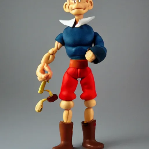 Image similar to popeye action figure,