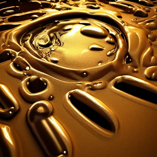 Prompt: a liquid robot melting like hot wax, insanley detailed, 3 d render, 8 k