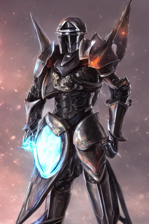 Image similar to helmet armor guardian destiny in witch queen illumination ray tracing hdr fanart arstation by sung choi robot ninja mask and eric pfeiffer and gabriel garza and casper konefal