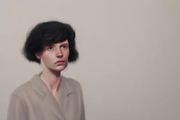 Image similar to woman portrait artwork by tim eitel