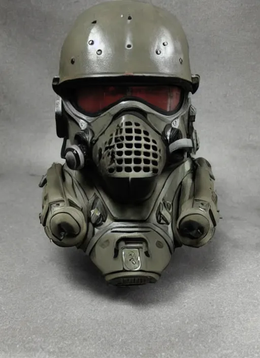 Image similar to call of duty, battlefied, spec - ops head with mask, fallout design, special forces, dark design, professional photo, intricate details