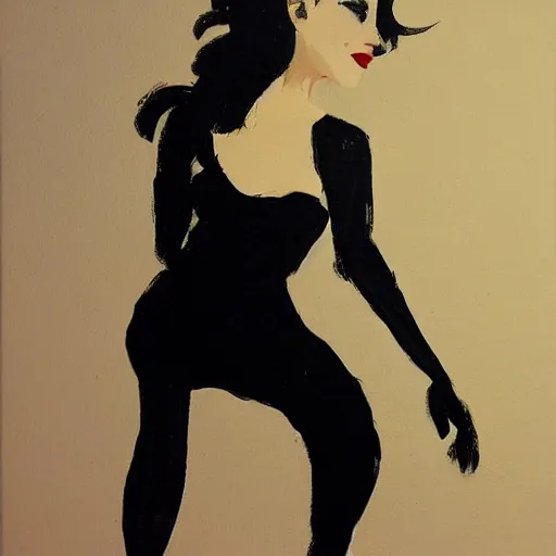 Image similar to hedgehog lady in the style of michael carson