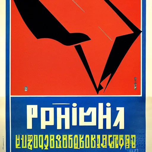 Prompt: 1950 Soviet propaganda poster of iPhone