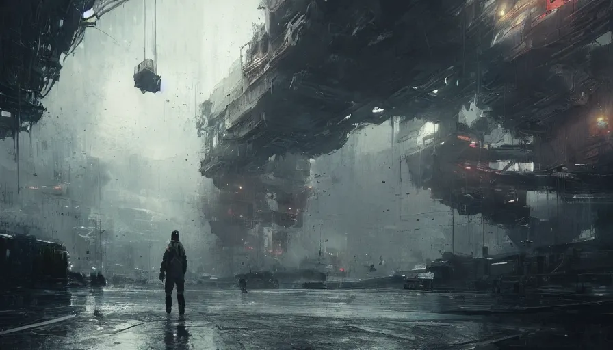 Image similar to concept art by jan urschel, cinematic shot, trending on artstation, high quality