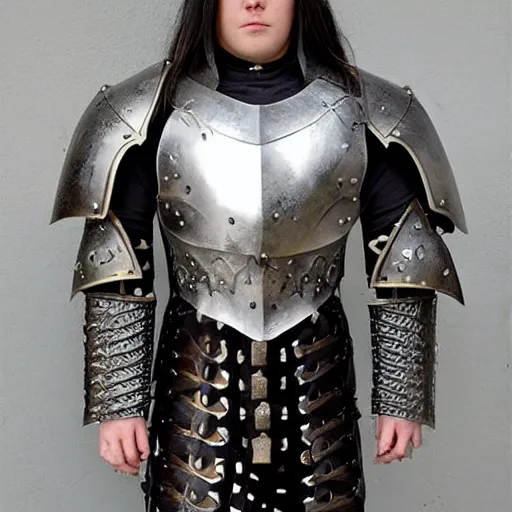 Image similar to paladin, Gothic style armor