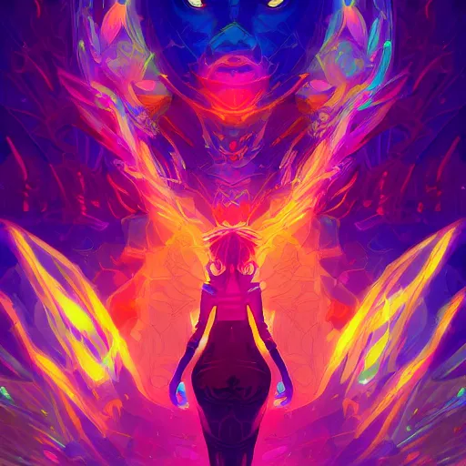 Image similar to skill magic deepdream radiating a glowing aura stuff loot legends stylized digital illustration video game icon artstation lois van baarle, ilya kuvshinov, rossdraws,