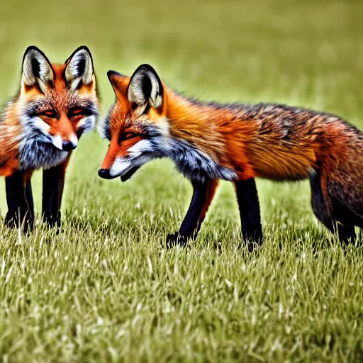 Image similar to military foxes, 8 5 mm f / 1. 4