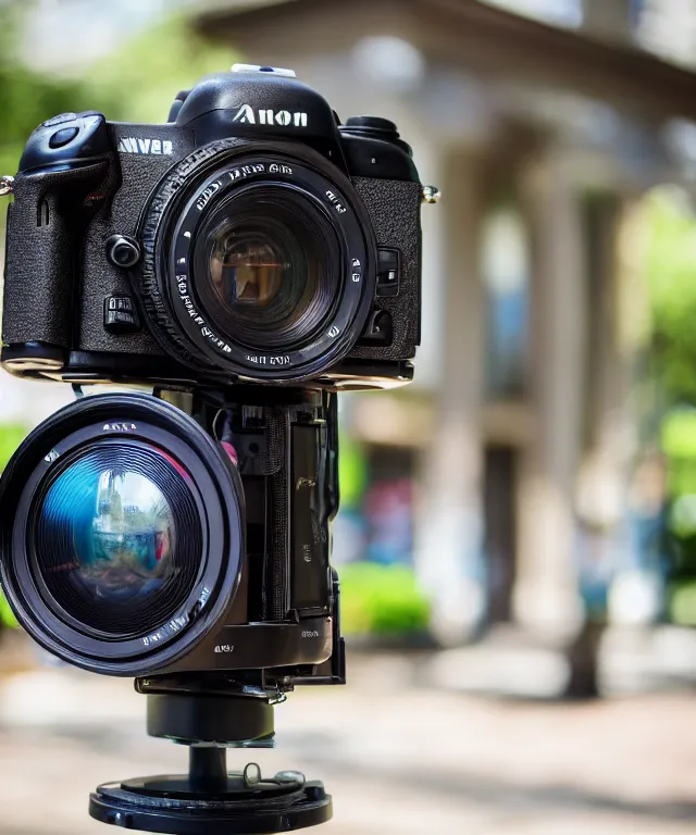 Image similar to high quality presentation photo of a functioning time machine in 1888, photography 4k f1.8 anamorphic bokeh 4k Canon Nikon