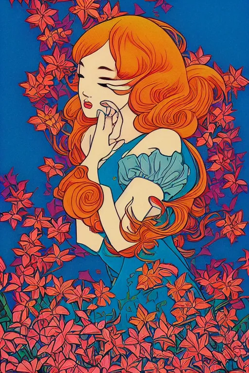 Image similar to princess peach by audrey kawasaki