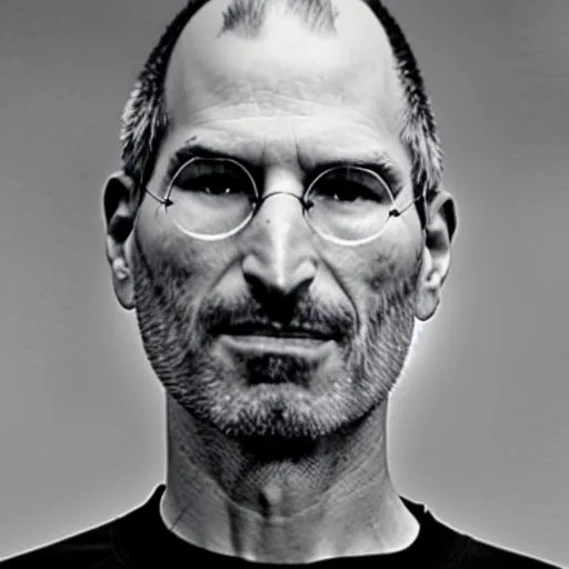Prompt: mugshot of Steve Jobs