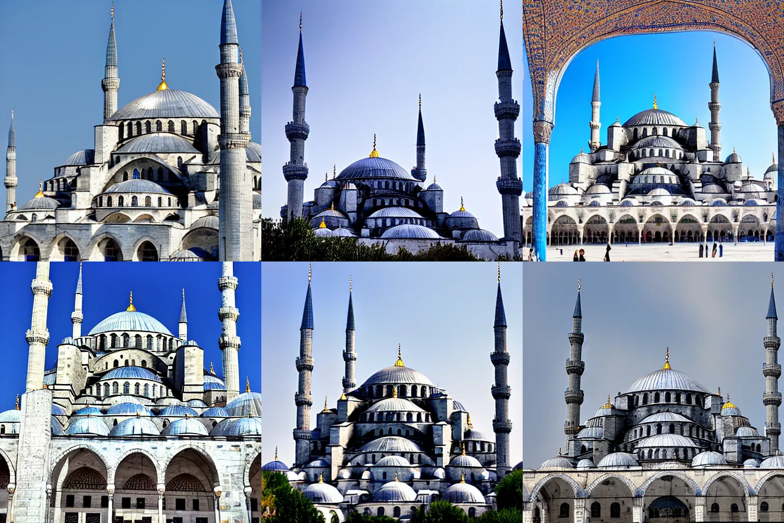 Prompt: the blue mosque istanbul