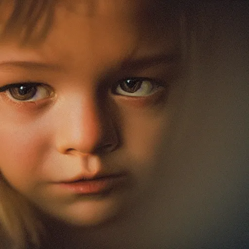 Prompt: Fuji PRO 400H, 8K,drammatic light, Rembrandt lighting, highly detailed, britt marling style 3/4 dramatic photographic extreme close-up face of a Thylane Blondeau , illuminated by a dramatic light, High constrast, Steve Mccurry, Lee Jeffries , Norman Rockwell, Craig Mulins ,high quality, photo-realistic