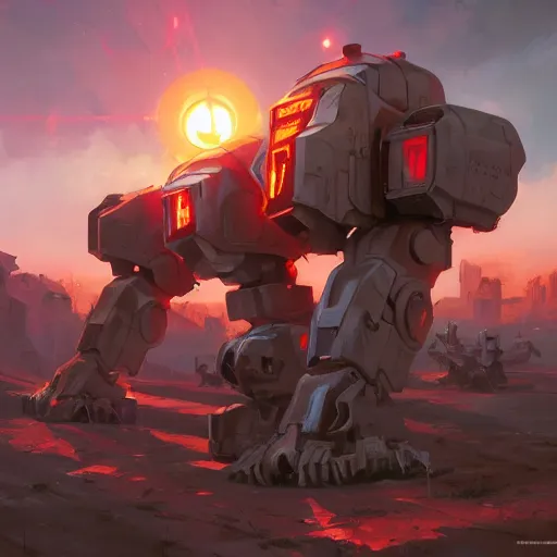 Image similar to hero world mechwarrior, behance hd by jesper ejsing, by rhads, makoto shinkai and lois van baarle, ilya kuvshinov, rossdraws global illumination