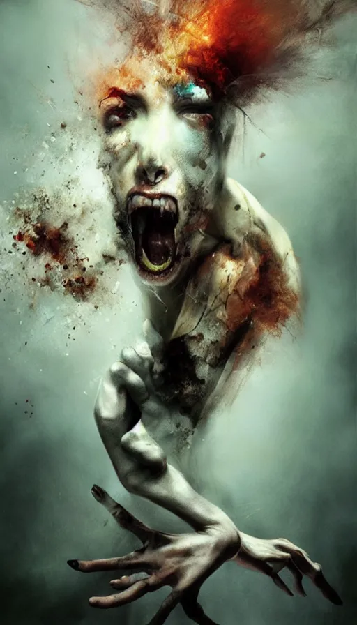 Image similar to rage, by ryohei hase