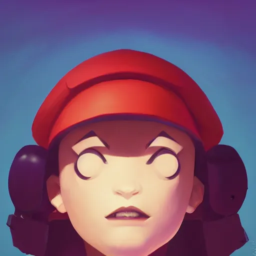 Image similar to face icon stylized minimalist nintendo, loftis, cory behance hd by jesper ejsing, by rhads, makoto shinkai and lois van baarle, ilya kuvshinov, rossdraws global illumination