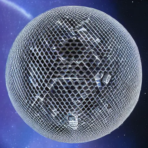 Prompt: dyson sphere schematics