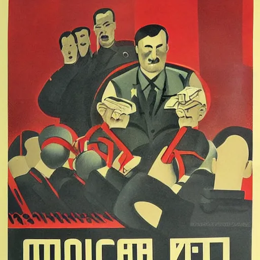 Prompt: a detailed and complex, highly detailed, concept art, soviet propaganda poster depicting glorious office workers. painting by irakli toidze