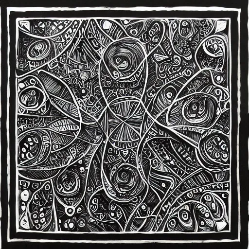 Prompt: eliezer yudkowsky, black ink on paper, trending on artstation, beautiful, intricate, detailed