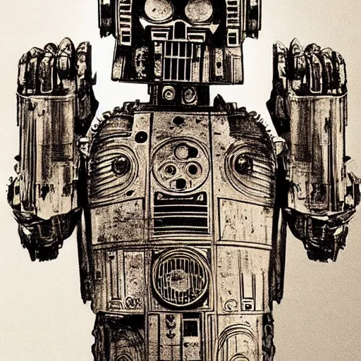 Image similar to sketch of c - 3 p 0 by leonardo da vinci