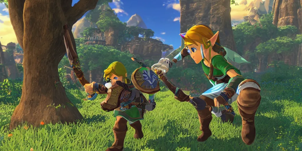 Image similar to closeup screenshot of 2 d zelda game, 8 k, close up