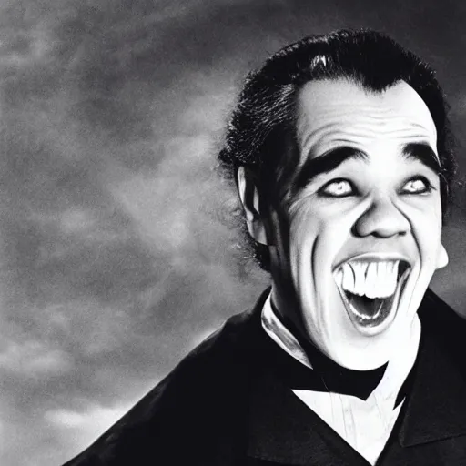 Image similar to gilbert gottfried as dracula