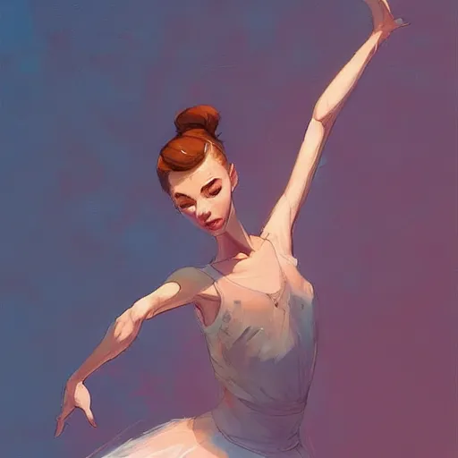 Image similar to ballerina overwhelmed with floating thoughts behance hd artstation by jesper ejsing, by rhads, makoto shinkai and lois van baarle, ilya kuvshinov, ossdraws, that looks like it is from borderlands and by feng zhu and loish and laurie greasley, victo ngai, andreas rocha