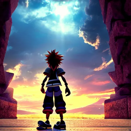 photo realistic image of axel from kingdom hearts,, Stable Diffusion,  avatar kingdom hearts ps4 