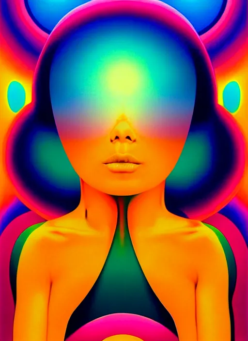 Prompt: womans aura by shusei nagaoka, kaws, david rudnick, airbrush on canvas, pastell colours, cell shaded!!!, 8 k
