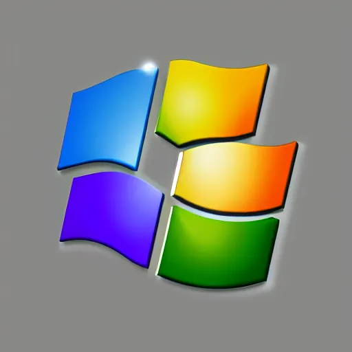 Prompt: windows 9 logo