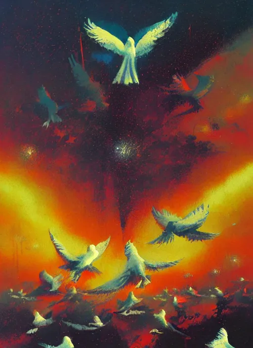 Image similar to freedom doves by paul lehr