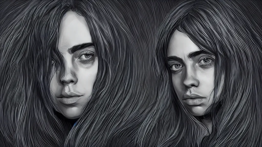 Image similar to billie eilish marry, ceremony, concept art, generated by artificial intelligence, 8K UHD, trending on artstation, extremely detailed