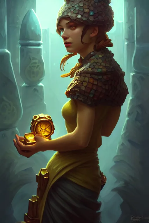 Image similar to alexey gurylev, spongebob cultists, mysterious, deep focus, d & d, fantasy, complex, elegant, highly detailed, digital painting, artstation, concept art, matte, clear focus, illustration, hearthstone, artgerm art, greg rutkovsky and alphonse mucha