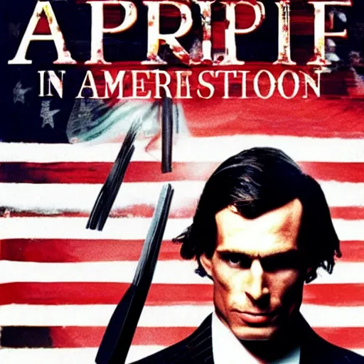 Prompt: American Revolution in American Psycho (1999)