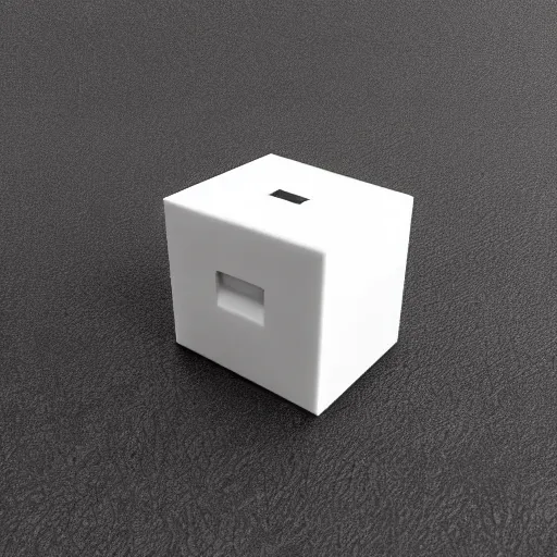 Image similar to small electronic futuristic movie prop, cube, box, power