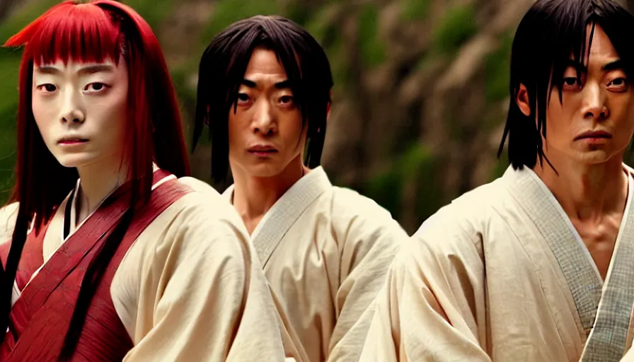 Image similar to the two complementary forces that make up all aspects and phenomena of life, from Kenshin