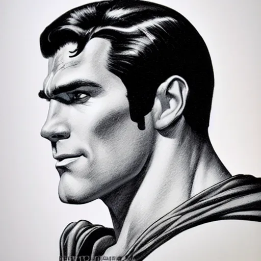 Image similar to ultra - realistic head and shoulders portrait painting of superman. art by ken kelly. 4 k. ultra - realistic. highly detailed. epic lighting