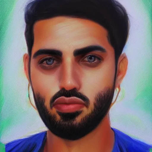 Prompt: photo realistic portrait of emad mostaque