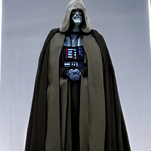 Image similar to jeff gold blum as emperor palpatine in the original trilogy, star wars movie, photo