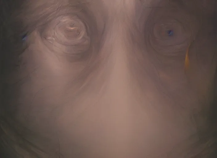 Prompt: portrait of sasquatch painterly, cynical realism, yoshitaka amano, miles johnston, moebius, beautiful lighting, miles johnston, klimt, tendrils, in the style of, louise zhang, victor charreton, james jean, two figures, terrence malick screenshots, ghibli screenshot