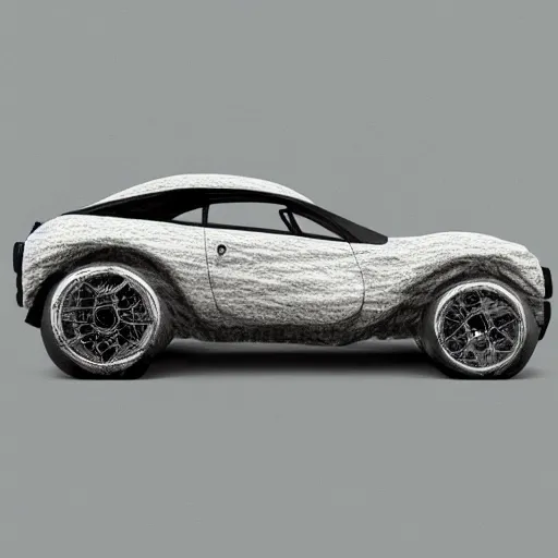 Image similar to car Ash Thorp in organic style