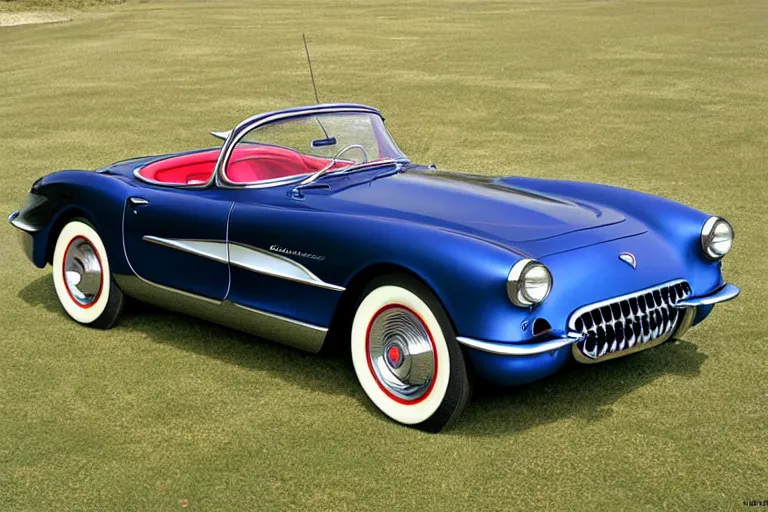 Image similar to 1 9 5 3 chevrolet corvette