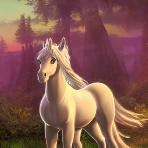 Prompt: zelda's beautiful majestic horse epona, 8 k volumetric lighting, photorealistic, in the style of puella magi madoka magica