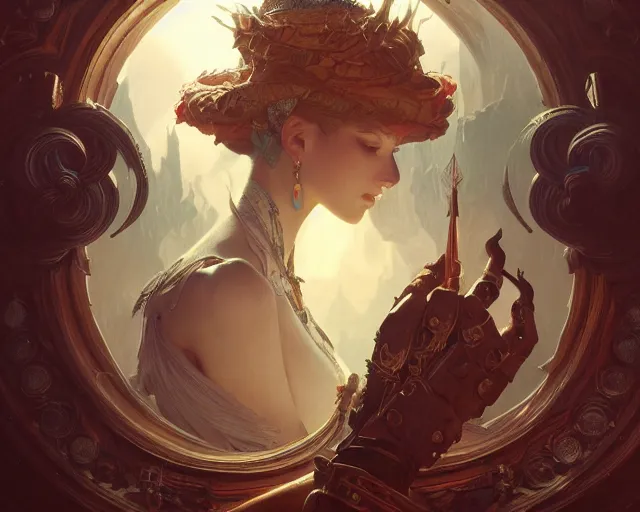 Image similar to photography of william s. burroughs, deep focus, d & d, fantasy, intricate, elegant, highly detailed, digital painting, artstation, concept art, matte, sharp focus, illustration, hearthstone, art by artgerm and greg rutkowski and alphonse mucha